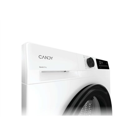 Candy , Dryer Machine , GDL 8N2B-S , Energy efficiency class D , Front loading , 8 kg , Heat pump , LED , Depth 59 cm , White