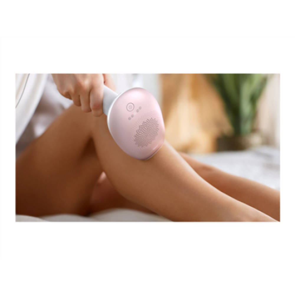 Philips , Lumea IPL Hair Removal Device , BRI920/00 , Operating time (max) Armpit - 2,5; Bikini - 4; Lower leg - 15 min , Number of power levels 5 , White/Pink