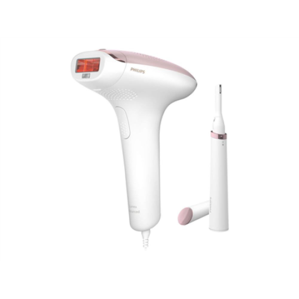 Philips , Lumea IPL Hair Removal Device , BRI920/00 , Operating time (max) Armpit - 2,5; Bikini - 4; Lower leg - 15 min , Number of power levels 5 , White/Pink