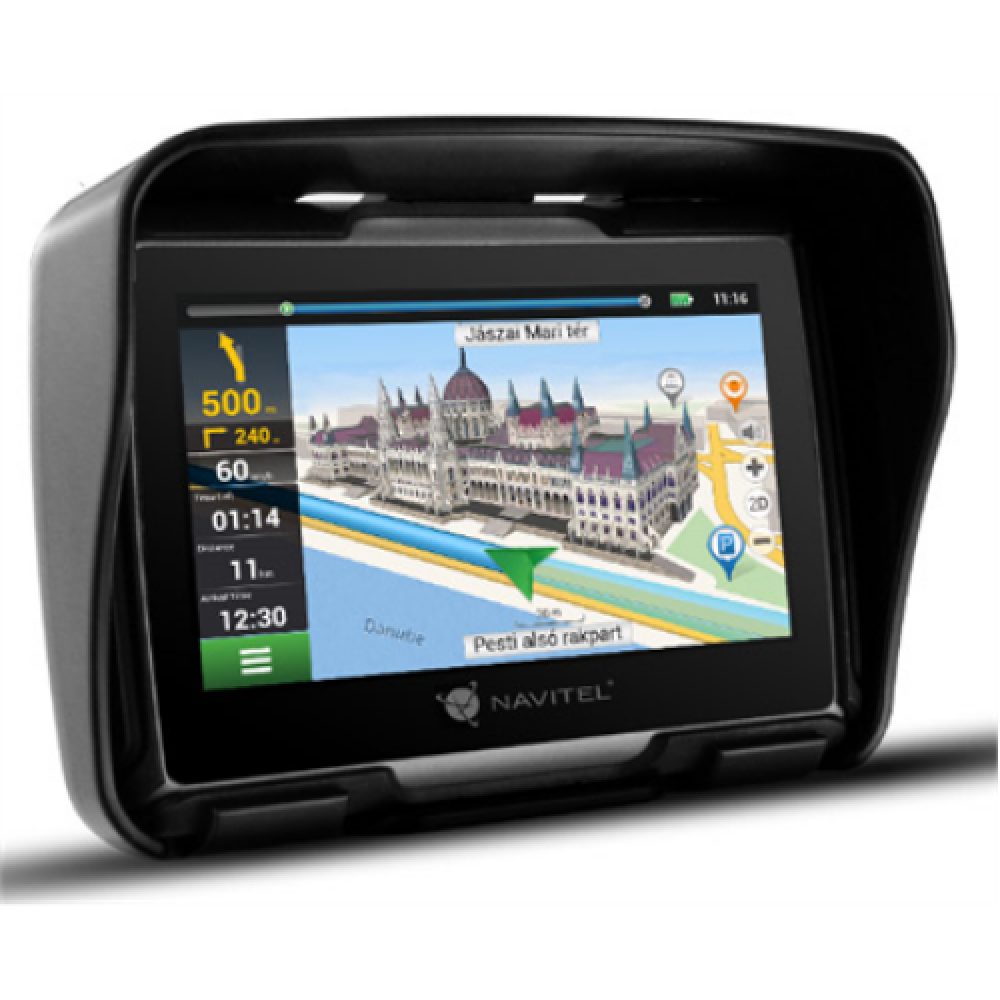 Navitel , Personal Navigation Device , G550 MOTO , Bluetooth , 4.3 TFT touchscreen pixels , 480 x 272 , GPS (satellite) , Maps included