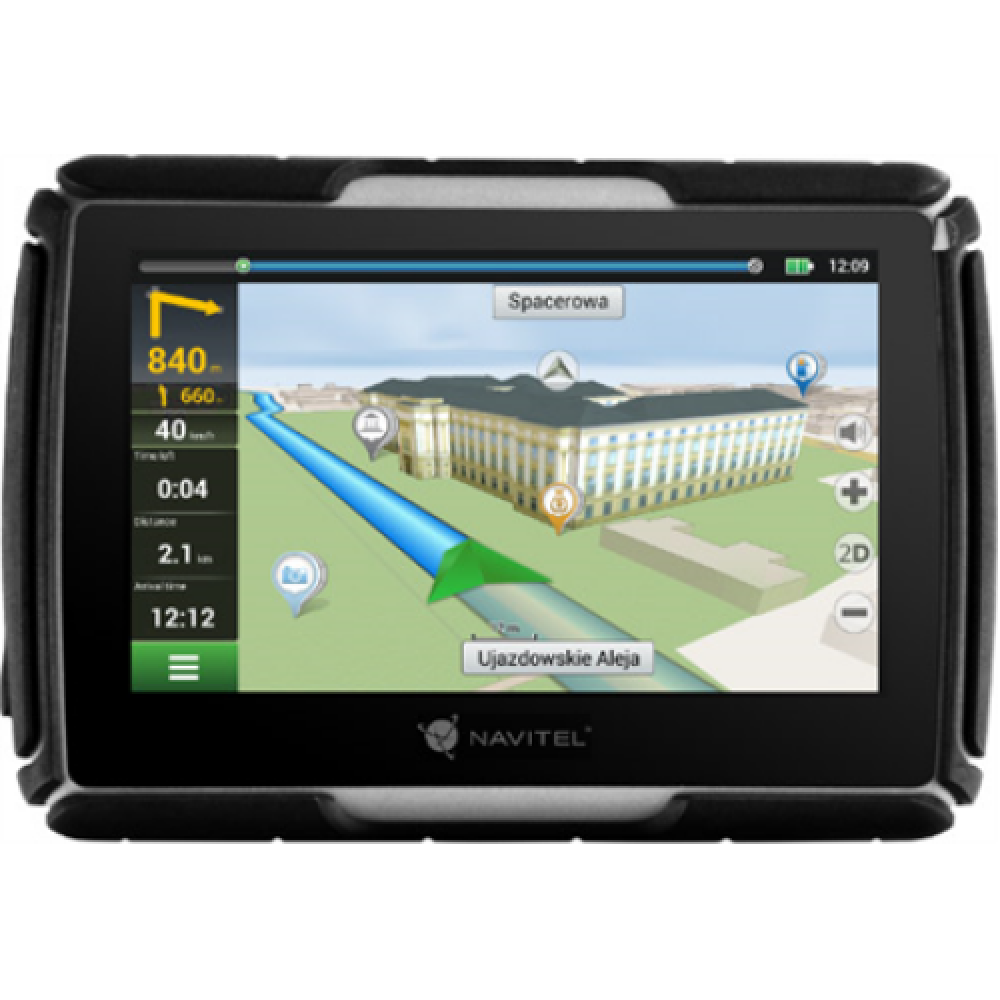Navitel , Personal Navigation Device , G550 MOTO , Bluetooth , 4.3 TFT touchscreen pixels , 480 x 272 , GPS (satellite) , Maps included