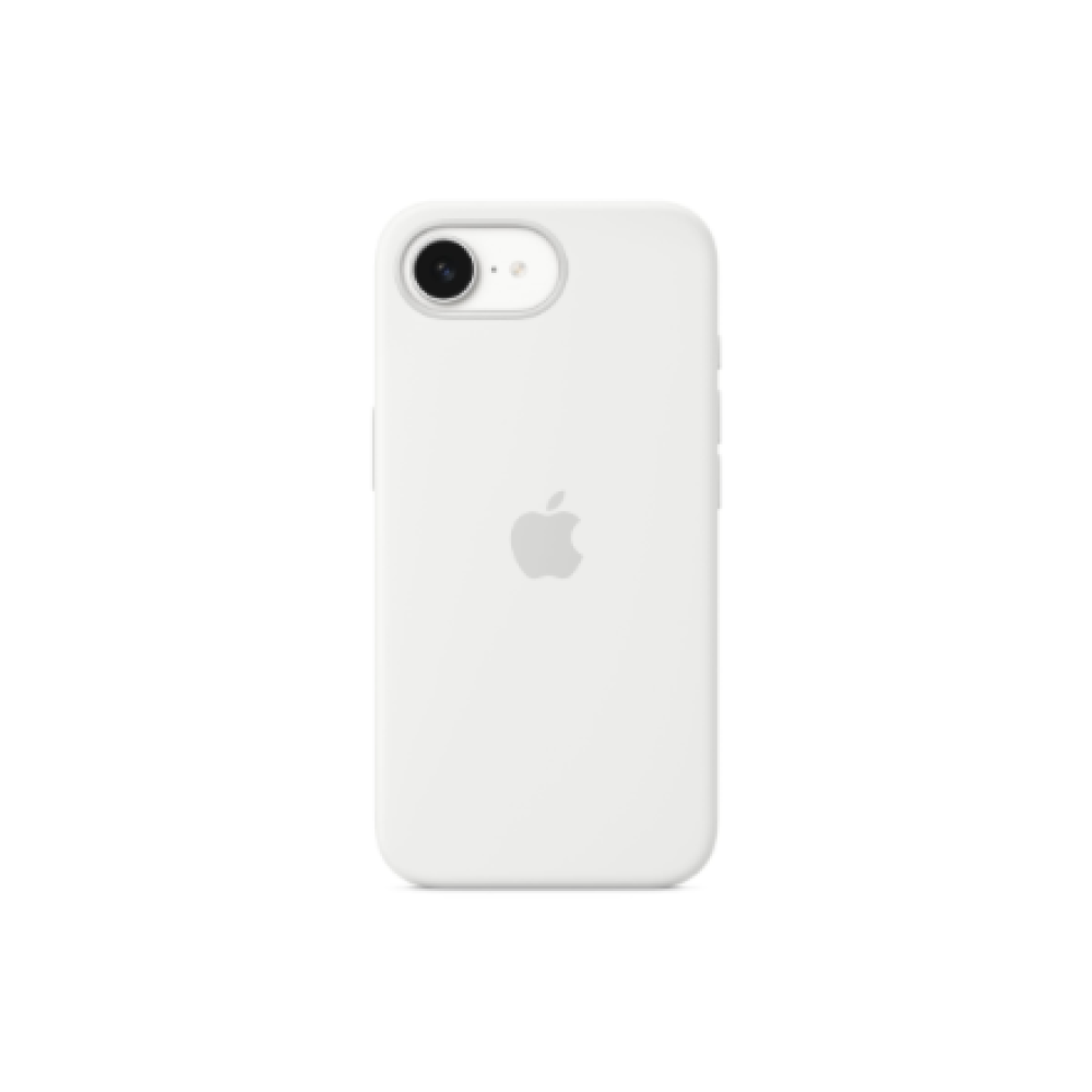 Apple iPhone 16e Silicone Case – White , Apple