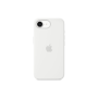 Apple iPhone 16e Silicone Case – White , Apple