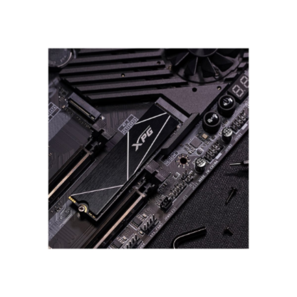 ADATA , XPG Gammix S70 BLADE , 2000 GB , SSD form factor M.2 2280 , Solid-state drive interface PCIe Gen4x4 , Read speed 7400 MB/s , Write speed 6400 MB/s