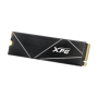ADATA , XPG Gammix S70 BLADE , 2000 GB , SSD form factor M.2 2280 , Solid-state drive interface PCIe Gen4x4 , Read speed 7400 MB/s , Write speed 6400 MB/s