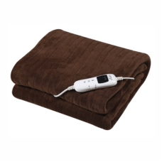 Gallet Electric blanket GALCCH130 Number of heating levels 9 Number of persons 1 Washable Remote control Microfleece 120 W Brown