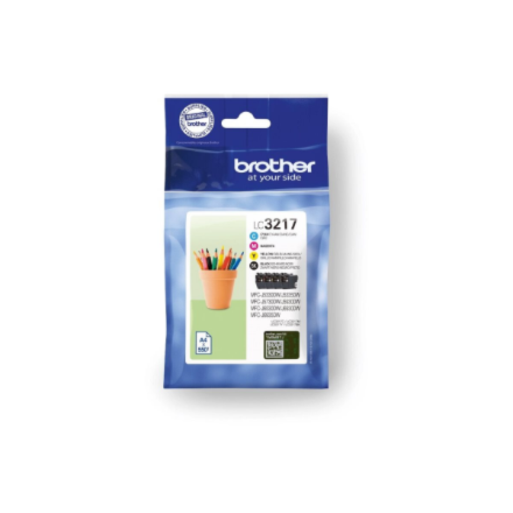 Brother LC3217 , Ink cartridge , Black/Yellow/Cyan/Magenta
