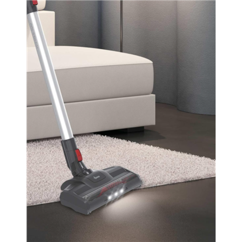 Hoover Vacuum cleaner , HF122GPT 011 , Cordless operating , Handstick , 170 W , 22 V , Operating time (max) 40 min , Titanium