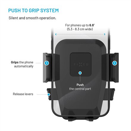 Fixed Iconiq Mirror , Black