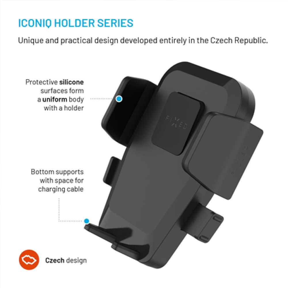 Fixed Iconiq Mirror , Black