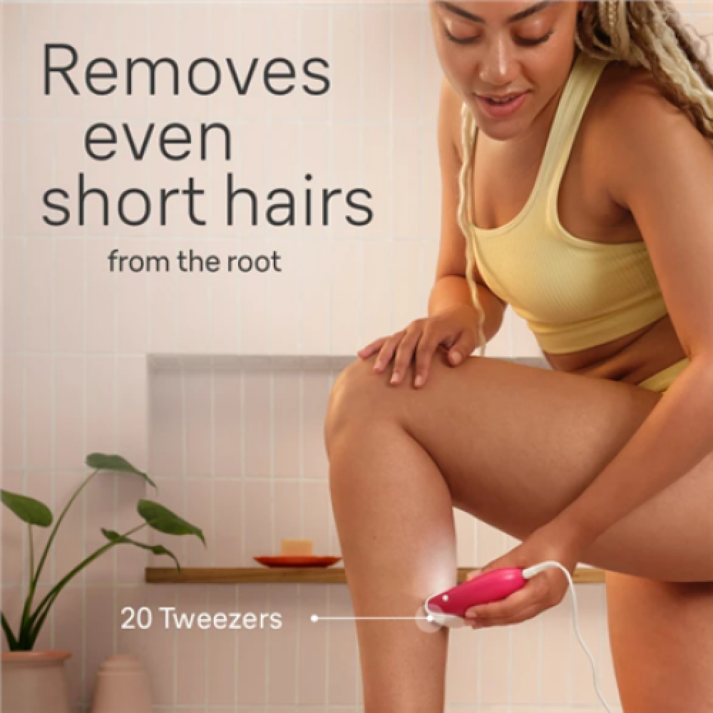 Braun Epilator , SE3-202 Silk épil 3 , Number of power levels 2 , White/Pink