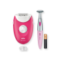 Braun Epilator , SE3-202 Silk épil 3 , Number of power levels 2 , White/Pink