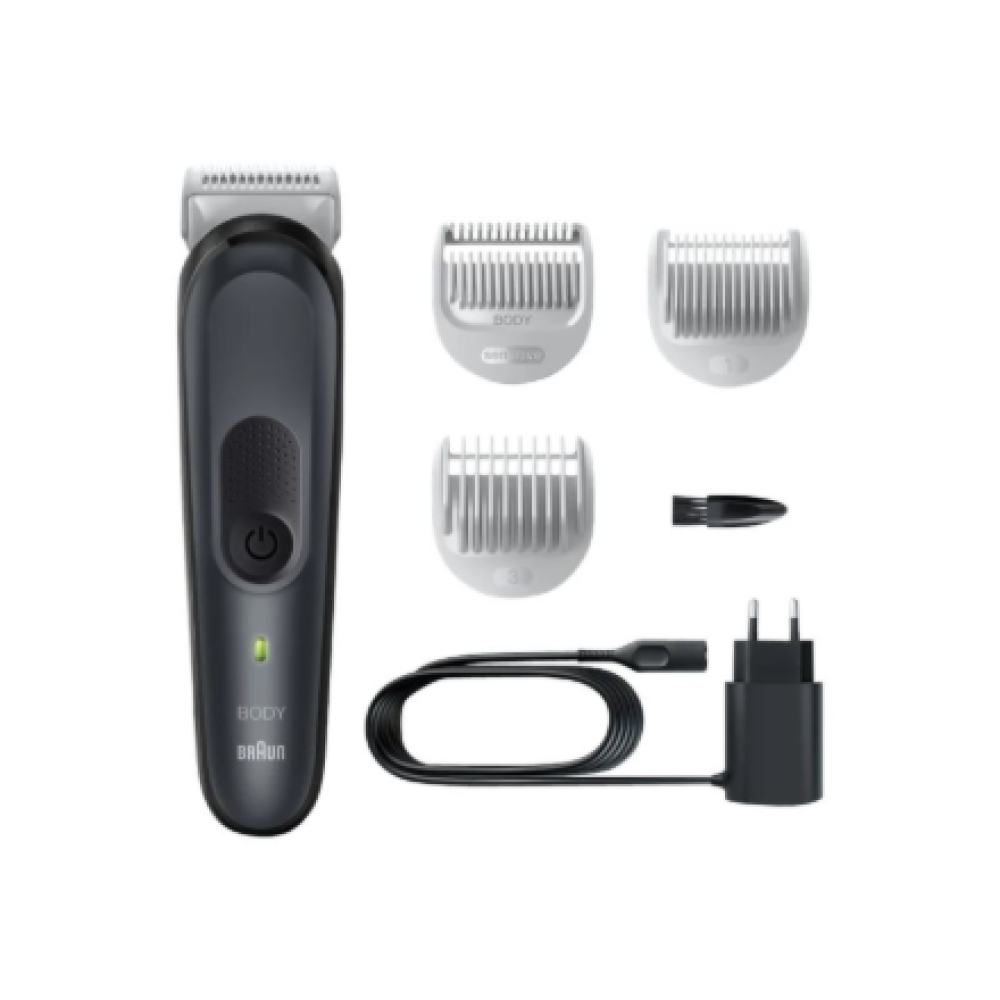 Braun Body Groomer , BG3340 , Cordless , Black/Grey