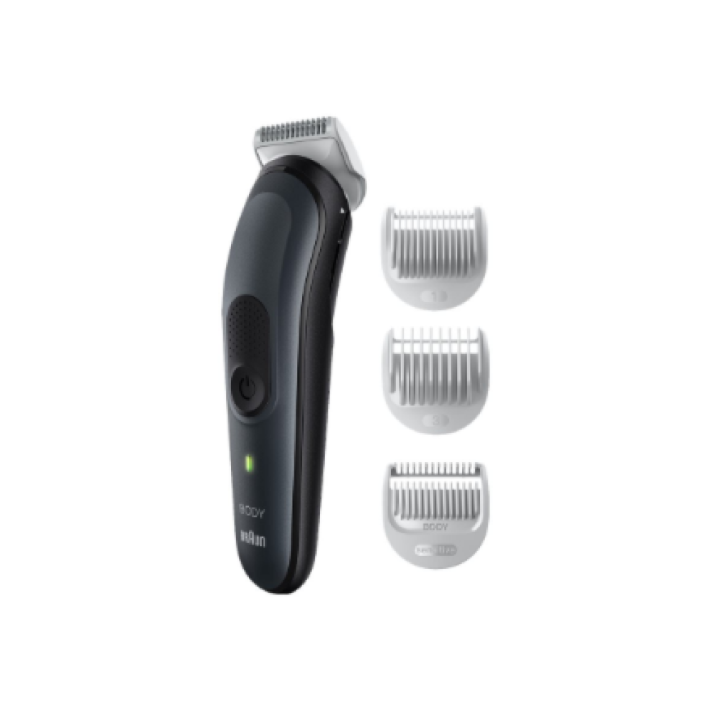 Braun Body Groomer , BG3340 , Cordless , Black/Grey