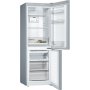 Bosch , KGN33NLEB , Serie 2 Refrigerator , Energy efficiency class E , Free standing , Combi , Height 176 cm , No Frost system , Fridge net capacity 193 L , Freezer net capacity 89 L , 42 dB , Stainless steel