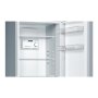 Bosch , KGN33NLEB , Serie 2 Refrigerator , Energy efficiency class E , Free standing , Combi , Height 176 cm , No Frost system , Fridge net capacity 193 L , Freezer net capacity 89 L , 42 dB , Stainless steel