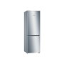 Bosch , KGN33NLEB , Serie 2 Refrigerator , Energy efficiency class E , Free standing , Combi , Height 176 cm , No Frost system , Fridge net capacity 193 L , Freezer net capacity 89 L , 42 dB , Stainless steel