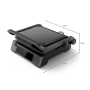 Philips , Contact Grill , HD6307/70 7000 series , Table , 2200 W , Black