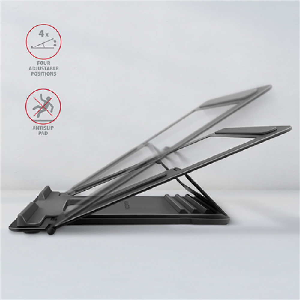 AXAGON , Notebook stand STND-L , Height adjustment , 10-16 , Black