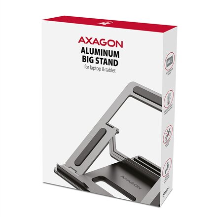 AXAGON , Notebook stand STND-L , Height adjustment , 10-16 , Black