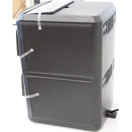 SALE OUT. Caso 03189 DuoTower Double Air Fryer, Total capacity 12.4 L, Black , Caso Double Air Fryer , AirFry DuoTower , Capacity 12.4 L , Black , DAMAGED PACKAGING, CRACKED BODY , 24 month(s)