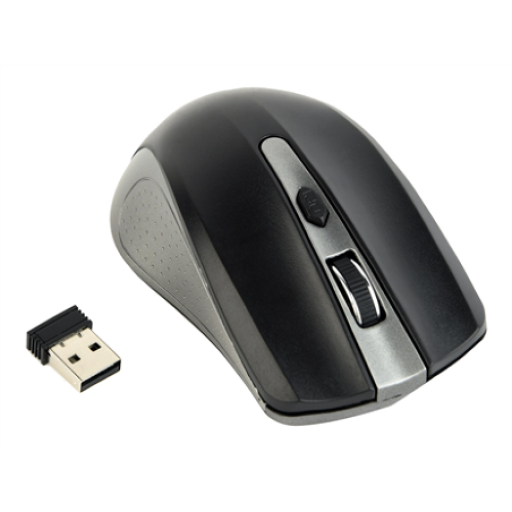 Gembird , MUSW-4B-04-GB , 2.4GHz Wireless Optical Mouse , Optical Mouse , USB , Spacegrey/Black