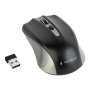 Gembird , 2.4GHz Wireless Optical Mouse , MUSW-4B-04-GB , Optical Mouse , USB , Spacegrey/Black