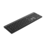 Gembird KB-WPS-03-CYRL , Keyboard , Wireless , Cyrillic , Bluetooth , Black