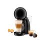 Delonghi , Coffee Maker , EDG110.AB Piccolo XS , Pump pressure 15 bar , Capsule , Black , 1400 W