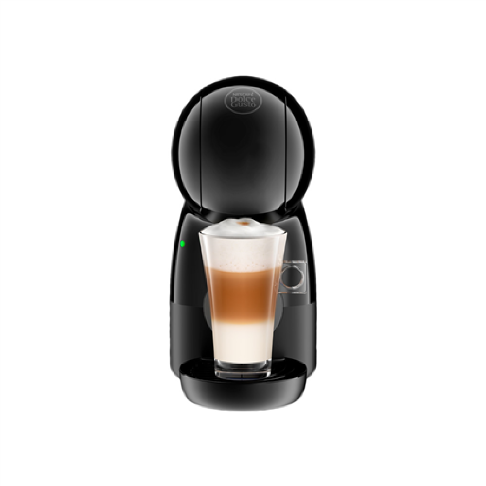 Delonghi , Coffee Maker , EDG110.AB Piccolo XS , Pump pressure 15 bar , Capsule , Black , 1400 W