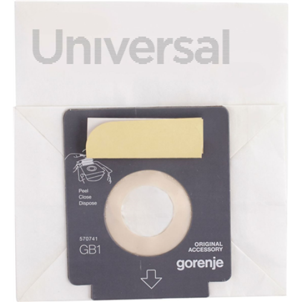 Gorenje , Vacuum cleaner paper bags, 5pcs , GB1PBU