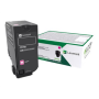 Lexmark 16K Magenta Return Program Toner Cartridge (CX725) , Lexmark Magenta