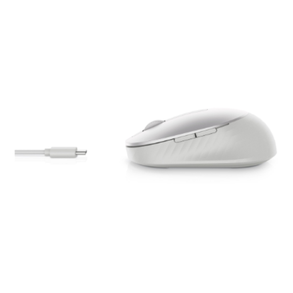 Dell , Premier Rechargeable Wireless Mouse , MS7421W , 2.4GHz Wireless Optical Mouse , Wireless optical , Wireless - 2.4 GHz, Bluetooth 5.0 , Platinum silver