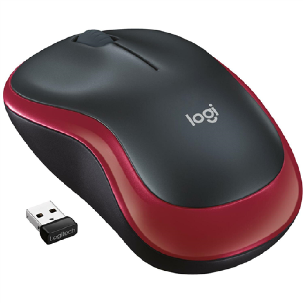 Logitech , Mouse , M185 , Wireless , Red