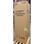 SALE OUT. Candy ECN2CQTEX206 Refrigerator, E, Freestanding, Combi, Height 205cm, Fridge net 289 L, Freezer net 120 L, Stainless steel , SALE OUT. , Candy Refrigerator , ECN2CQTEX206 , Energy efficiency class E , Free standing , Combi , Height 205 cm , No 