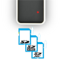 AXAGON External 5-slot reader , CRE-X1