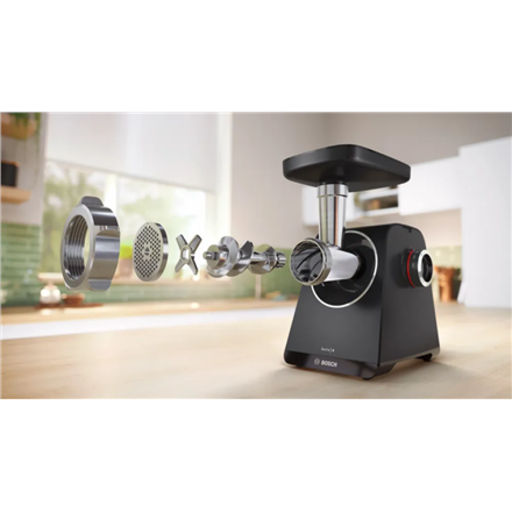 Bosch Food Mincer , MFWS430B , Black , Number of speeds 2 , Throughput (kg/min) 2.5