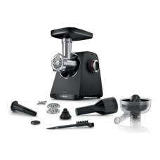Bosch Food Mincer , MFWS430B , Black , Number of speeds 2 , Throughput (kg/min) 2.5 Bosch Food Mincer , MFWS430B , Black , Number of speeds 2 , Throughput (kg/min) 2.5