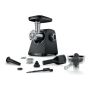 Bosch Food Mincer , MFWS430B , Black , Number of speeds 2 , Throughput (kg/min) 2.5