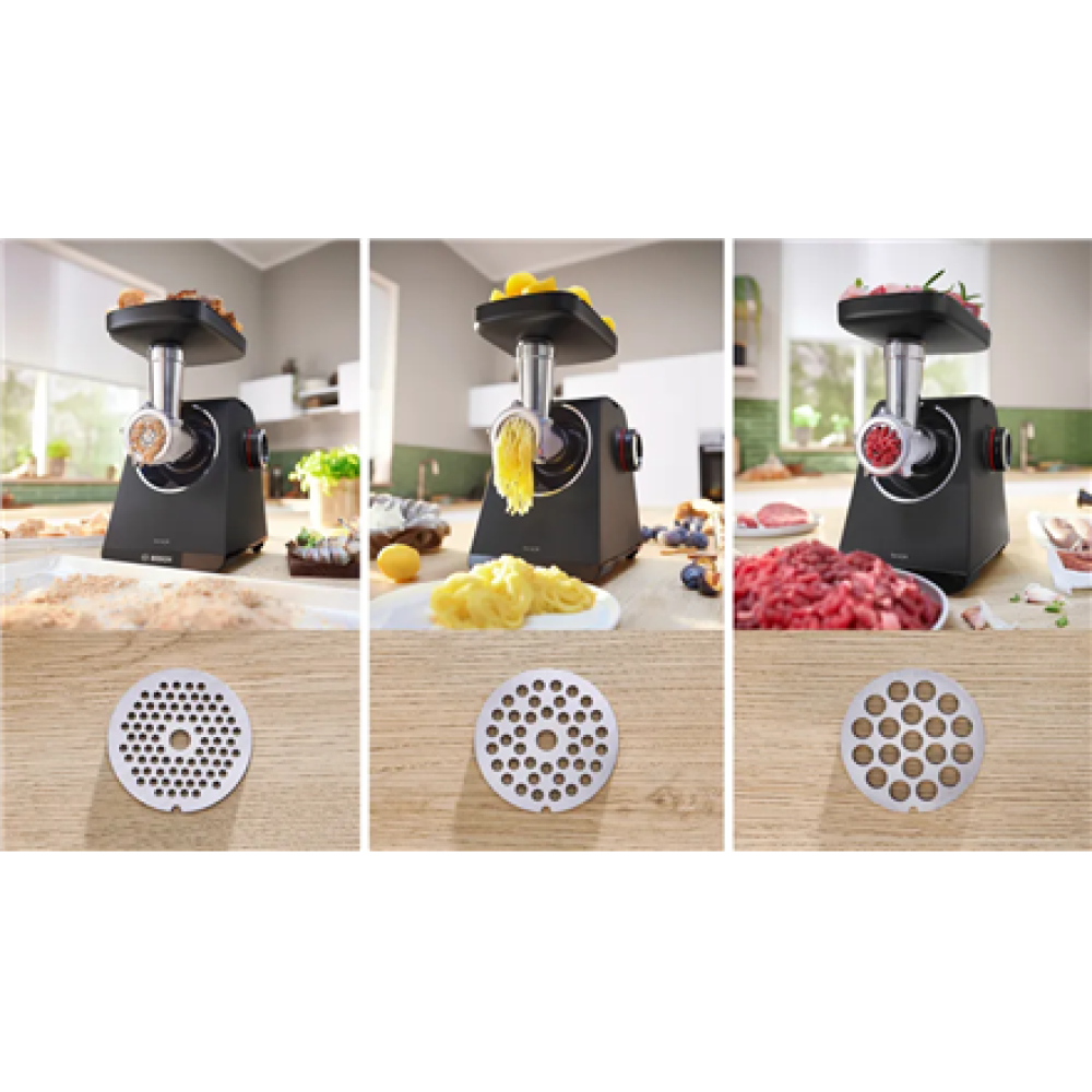Bosch Food Mincer , MFWS430B , Black , Number of speeds 2 , Throughput (kg/min) 2.5
