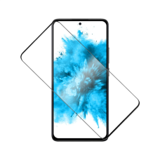Fixed Screen Protector , Xiaomi , Redmi Note 14 5G , Tempered Glass , Black , Full Cover