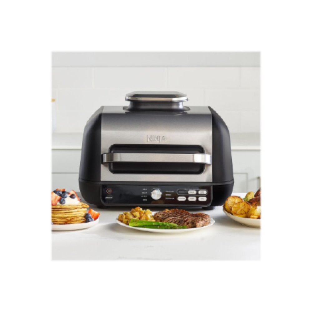 NINJA , Foodi MAX Pro Health Grill, Flat Plate and Air Fryer , AG651EU , Capacity 3.8 L , Black