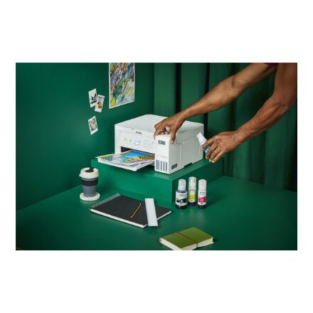 Epson Multifunctional printer , EcoTank L4266 , Inkjet , Colour , 3-in-1 , A4 , Wi-Fi , White