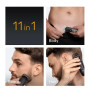 Braun 11-in-1 Grooming Kit , All-in-One Kit Series 5 AIO5560 , Cordless , Number of length steps 14 , Grey/Black