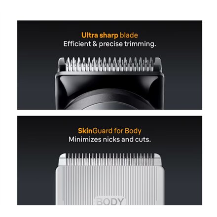 Braun 11-in-1 Grooming Kit , All-in-One Kit Series 5 AIO5560 , Cordless , Number of length steps 14 , Grey/Black