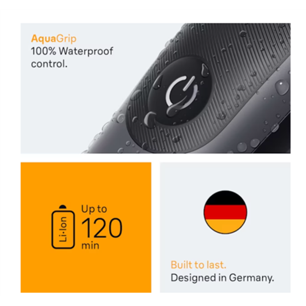 Braun 11-in-1 Grooming Kit , All-in-One Kit Series 5 AIO5560 , Cordless , Number of length steps 14 , Grey/Black