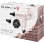 Remington , Hair dryer , ProLuxe AC9140 , 2400 W , Number of temperature settings 3 , Ionic function , Diffuser nozzle , White/Gold/Black