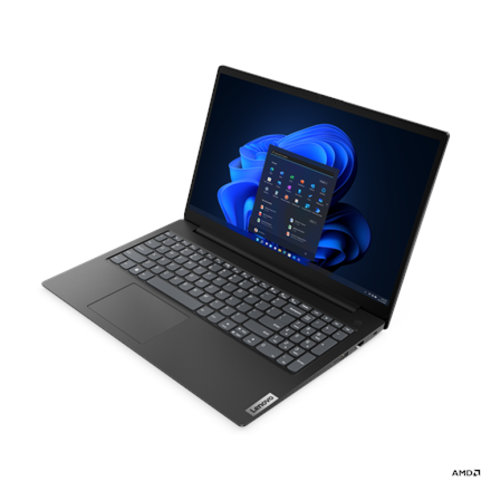 Lenovo Essential V15 G4 AMN , Black , 15.6 , TN , FHD , 1920 x 1080 pixels , Anti-glare , AMD Ryzen 3 , 7320U , 8 GB , Soldered LPDDR5 , 256 GB , AMD Radeon 610M Graphics , Windows 11 Home , 802.11ax , 5.2 , English , Warranty 24 month(s) , Battery warran