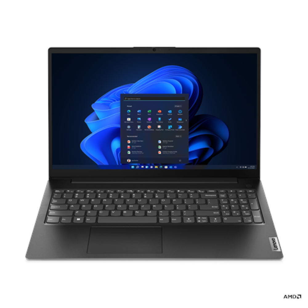 Lenovo Essential V15 G4 AMN , Black , 15.6 , TN , FHD , 1920 x 1080 pixels , Anti-glare , AMD Ryzen 3 , 7320U , 8 GB , Soldered LPDDR5 , 256 GB , AMD Radeon 610M Graphics , Windows 11 Home , 802.11ax , 5.2 , English , Warranty 24 month(s) , Battery warran