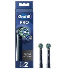 Oral-B , Replaceable toothbrush heads , EB50BRX-4 Cross Action , Heads , For adults , Number of brush heads included 4 , Black